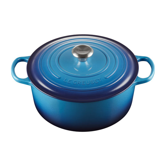 Le Creuset Le Creuset runder Topf 6,7 l Azure blue