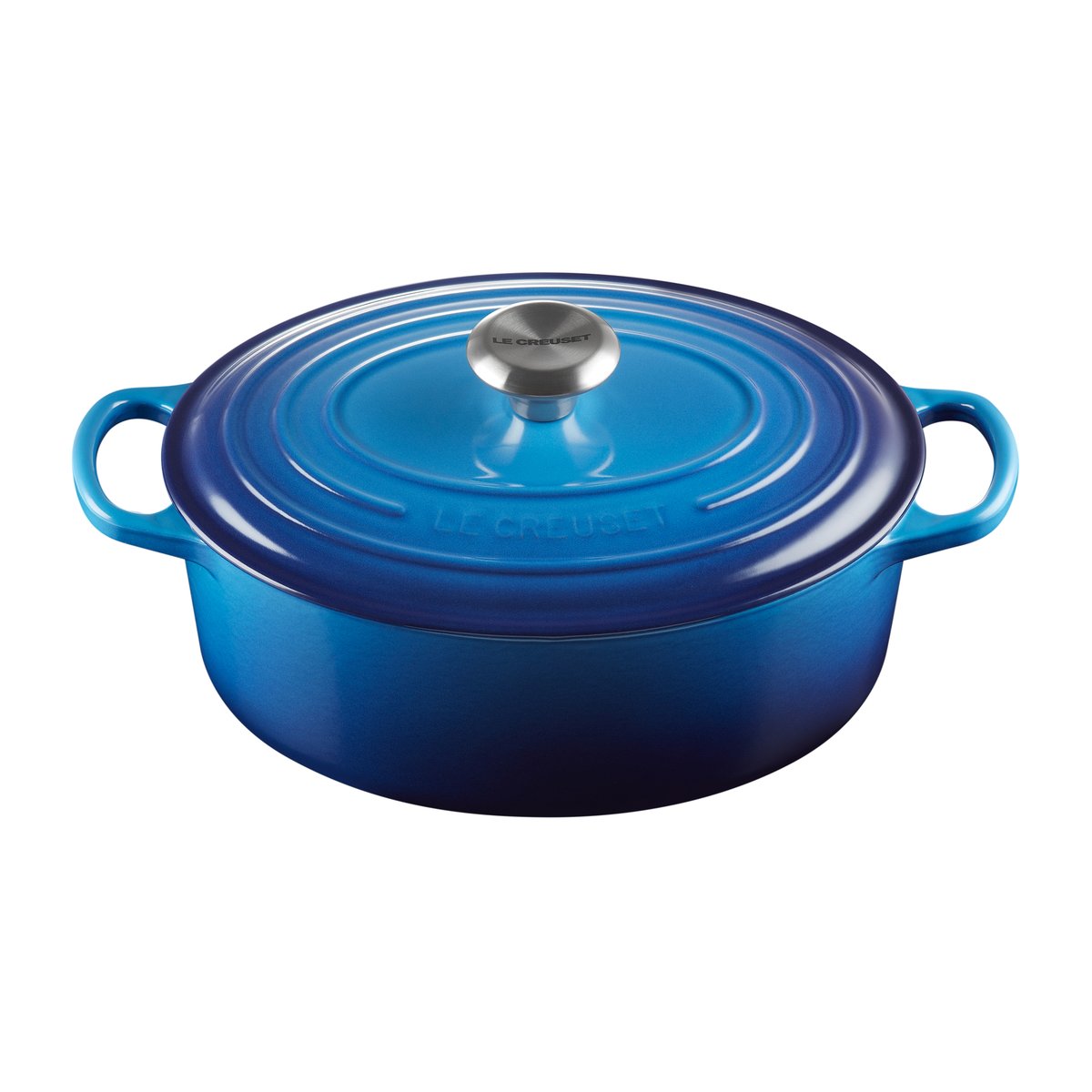 Le Creuset Le Creuset Bräter oval 4,1 l Azure blue