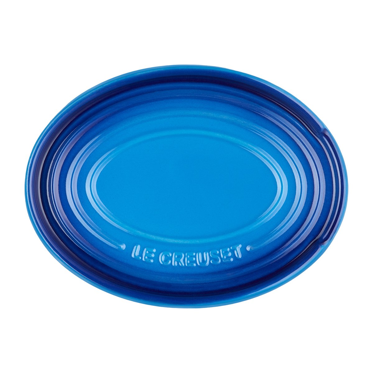 Le Creuset Oval Halter für Kochlöffel Azure blue