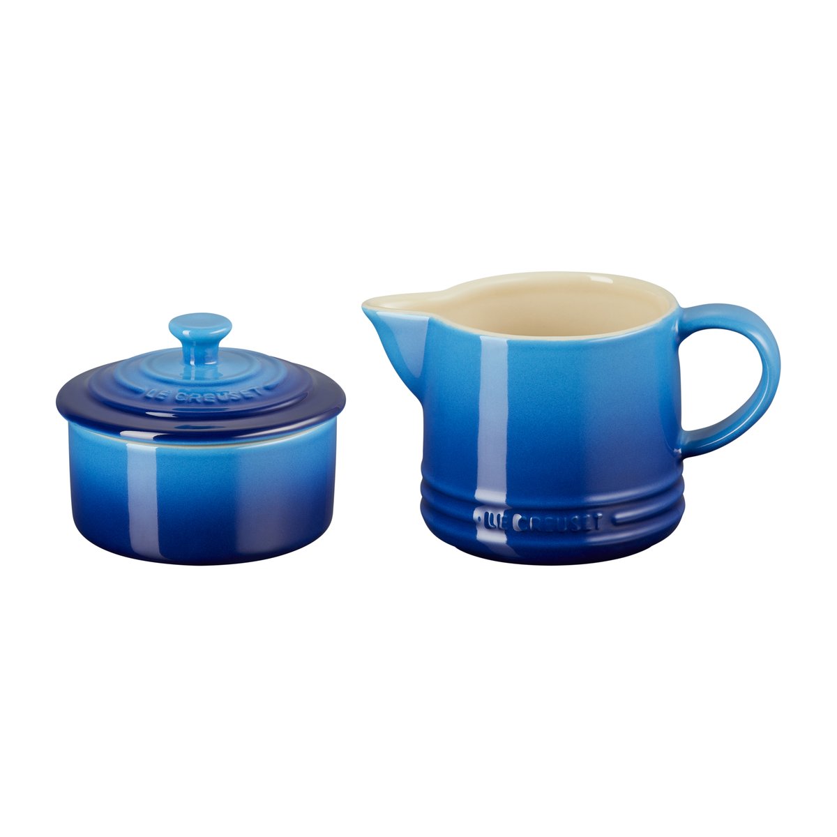 Le Creuset Le Creuset Signature Zucker- & Milchset Azure blue