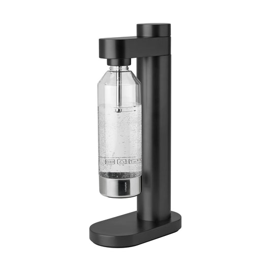 Stelton Brus Wassersprudler Black metallic