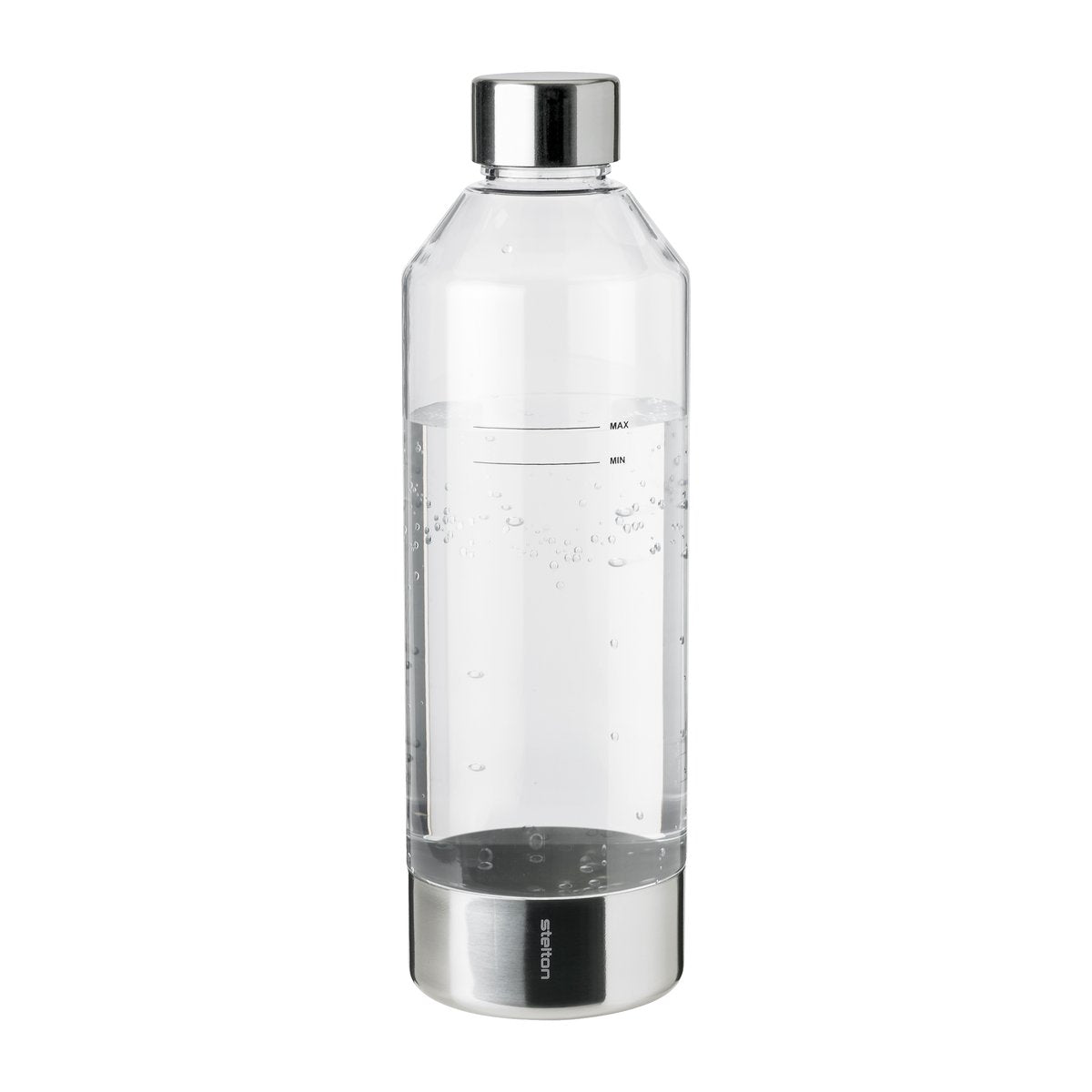 Stelton Brus Flasche für Wassersprudler 1,15 l Steel