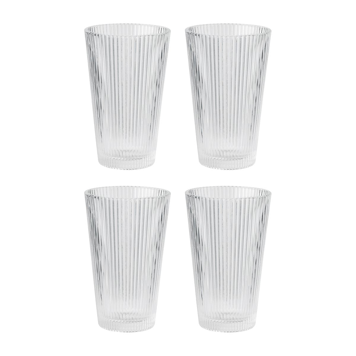 Stelton Pilastro Wasserglas 35cl 4er Pack Clear