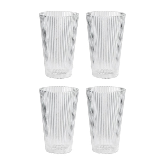 Stelton Pilastro Wasserglas 35cl 4er Pack Clear