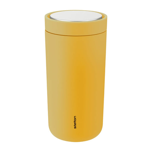 Stelton To Go Click termosmugg 0,4 l Soft poppy yellow