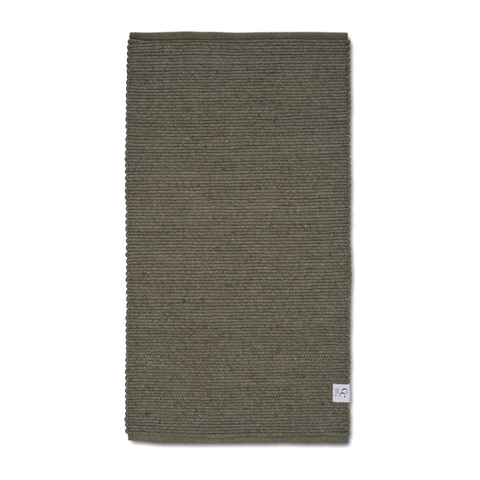 Classic Collection Merino Flurteppich Dark green, 80 x 150cm