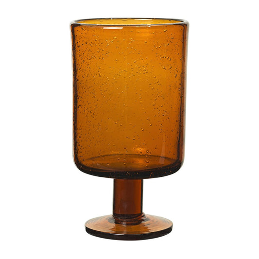 ferm LIVING Oli vinglas 22 cl Amber