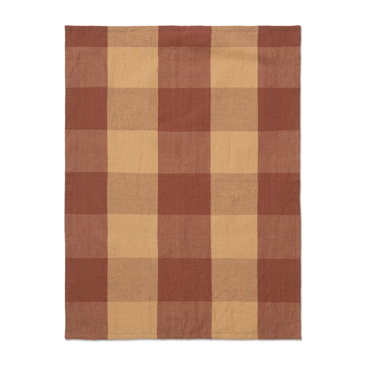 ferm LIVING Hale kökshandduk 50x70 cm Peach-spice red