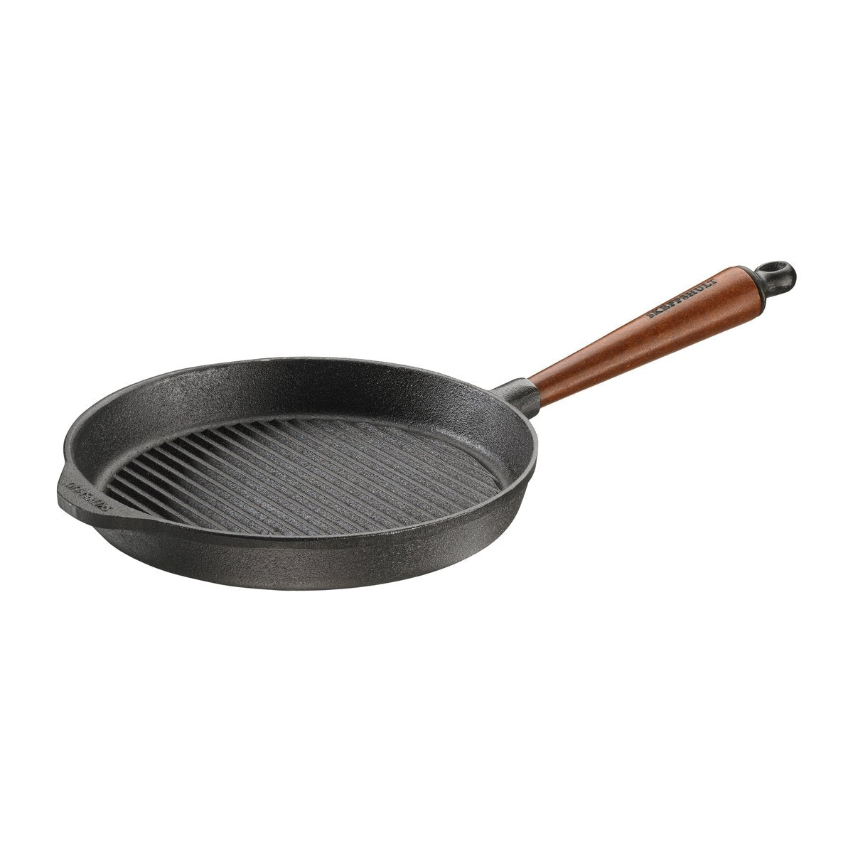 Skeppshult Gjutjärn Skeppshult grillpanna med trähandtag 25 cm