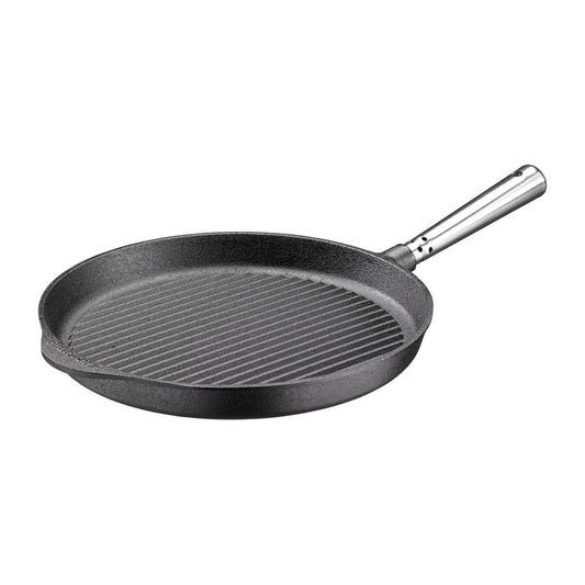 Skeppshult Gjutjärn Skeppshult grillpanna med stålhandtag 28 cm