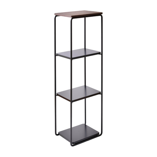 Maze Mixrack Floor Shelf L hylla 26x19x82,2 cm Stained oak-black