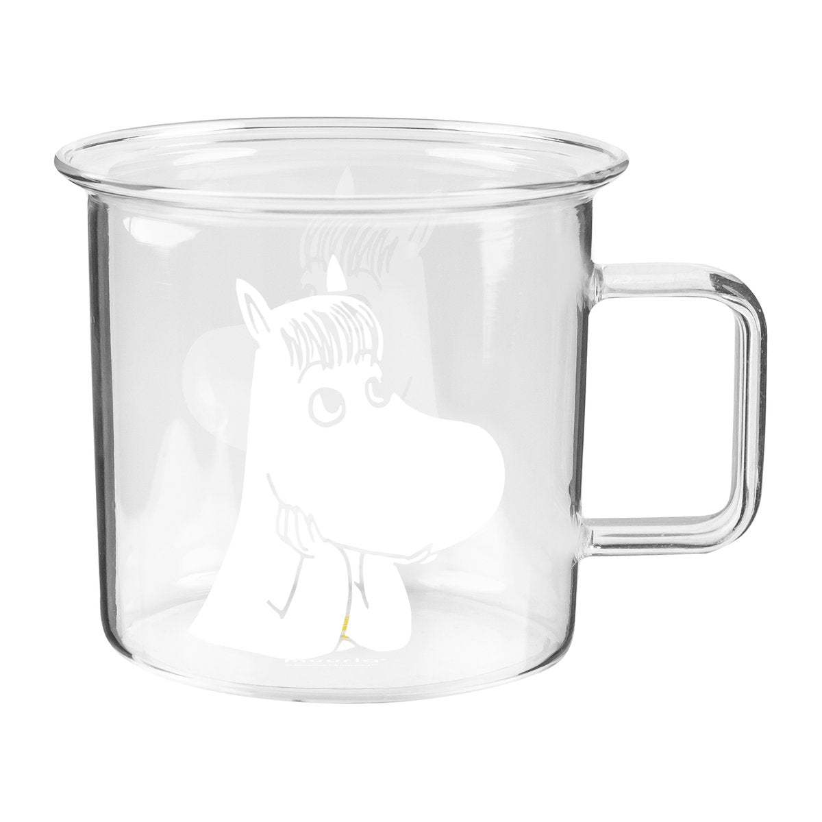 Muurla Moomin glasmugg klar 35 cl Snorkmaiden