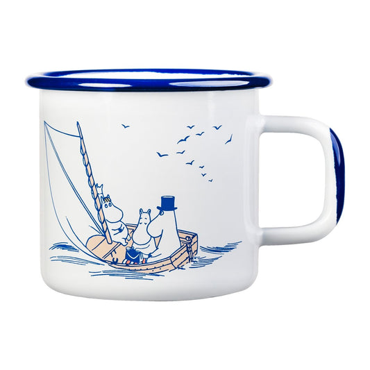 Muurla Moomin emaljmugg 37 cl Sailors