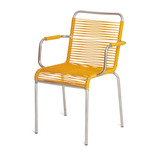 Fiam Mya karmstol aluminium Yellow