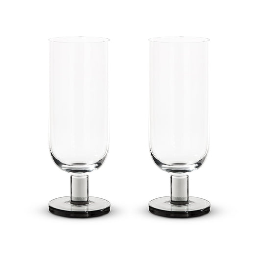 Tom Dixon Puck highball glas 2-pack 33,5 cm Clear