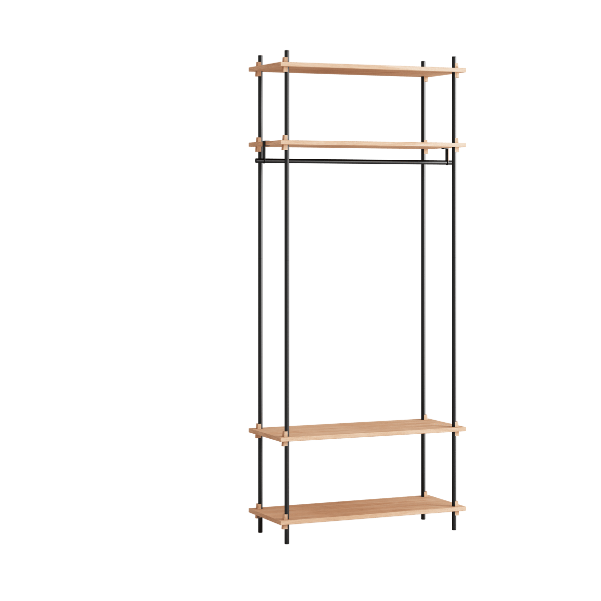 MOEBE Moebe shelving system s.200.1.F Ek-svart