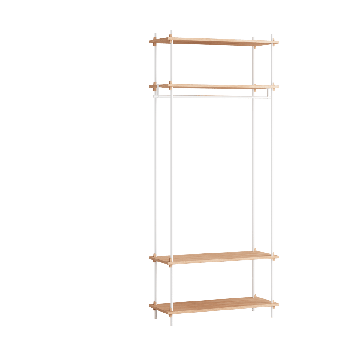 MOEBE Moebe shelving system s.200.1.F Ek-vit