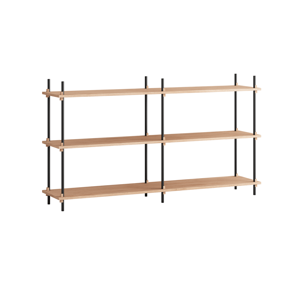 MOEBE Moebe shelving system s.85.2.B Ek-svart