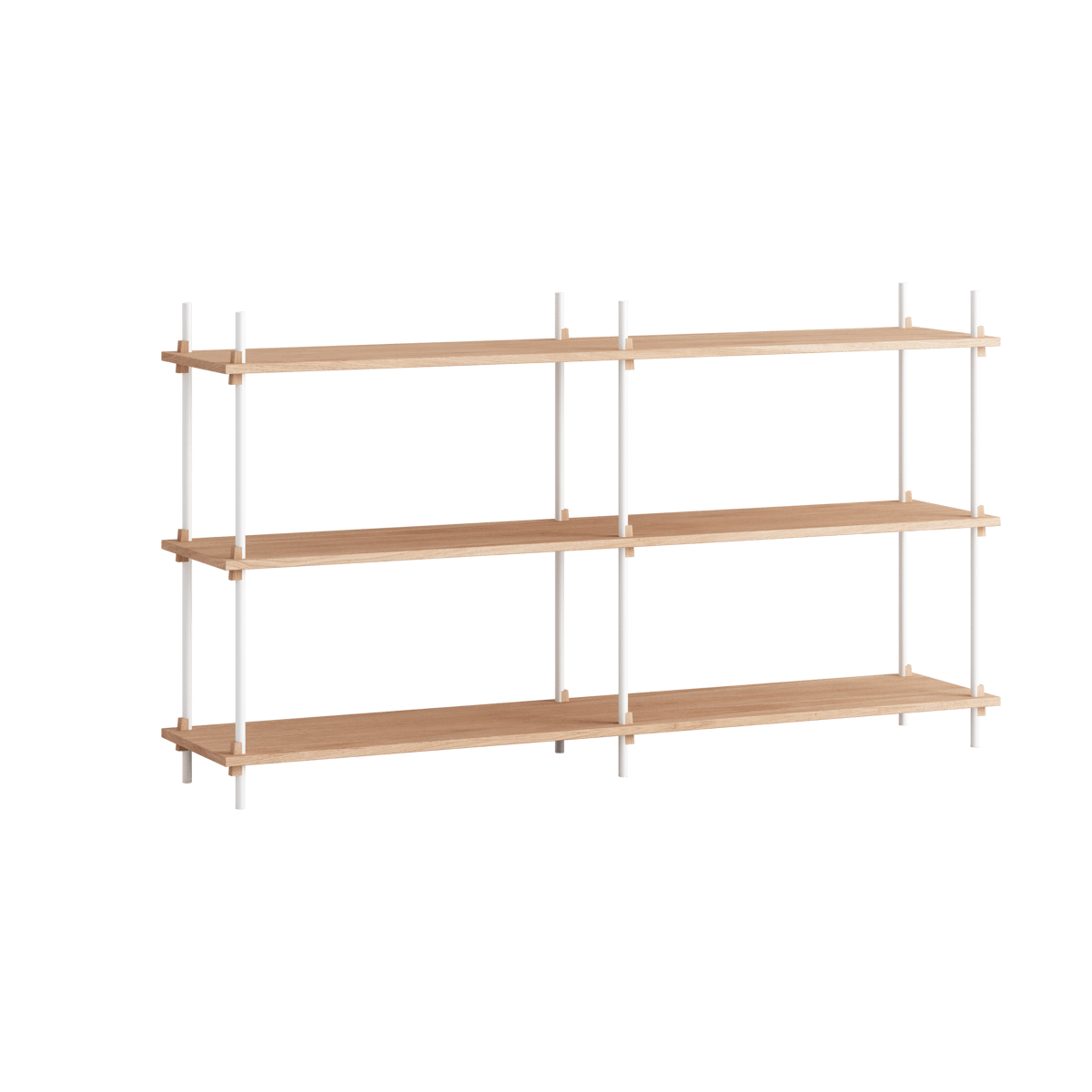 MOEBE Moebe shelving system s.85.2.B Ek-vit