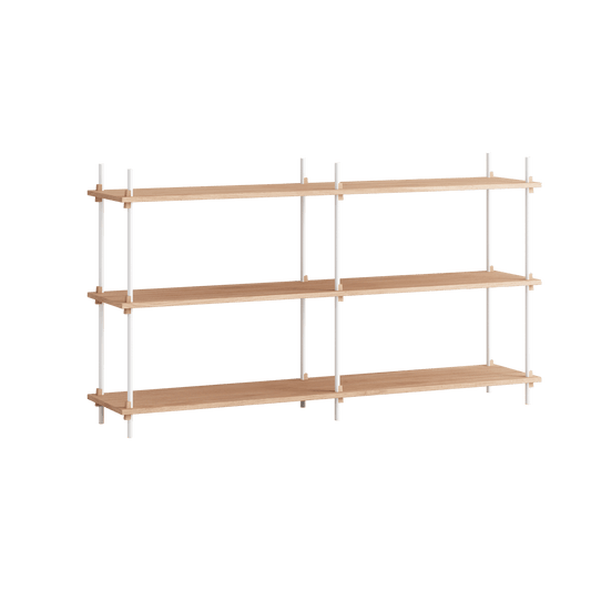 MOEBE Moebe shelving system s.85.2.B Ek-vit