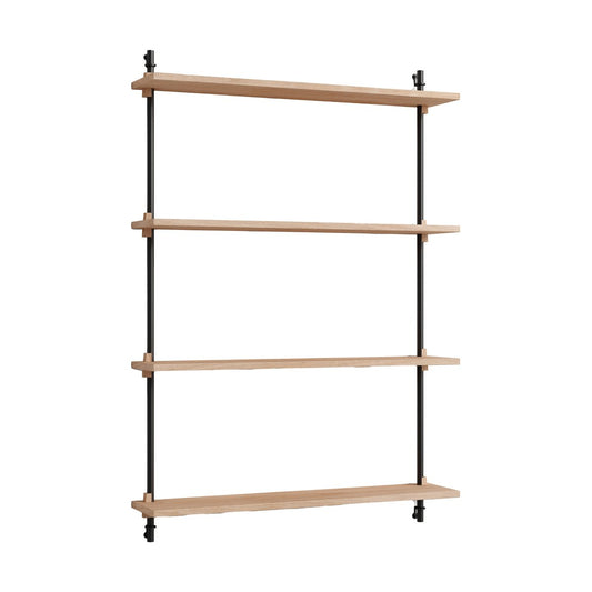 MOEBE Moebe wall shelving ws.115.1 Ek-svart