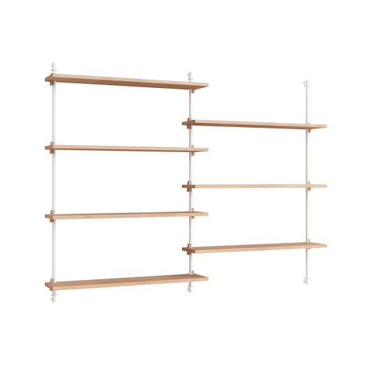 MOEBE Moebe wall shelving ws.115.2.B Ek-vit