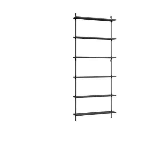 MOEBE Moebe wall shelving ws.200.1 Svart