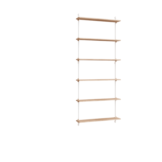 MOEBE Moebe wall shelving ws.200.1 Ek-vit