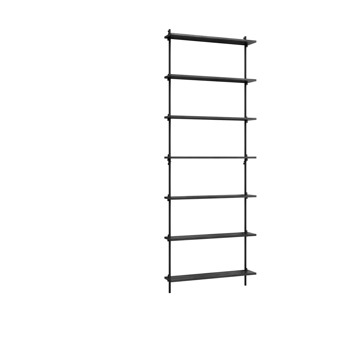 MOEBE Moebe wall shelving ws.230.1 Svart