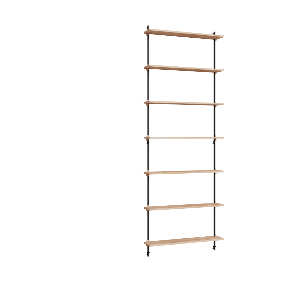 MOEBE Moebe wall shelving ws.230.1 Ek-svart