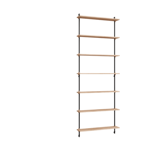 MOEBE Moebe wall shelving ws.230.1 Ek-svart