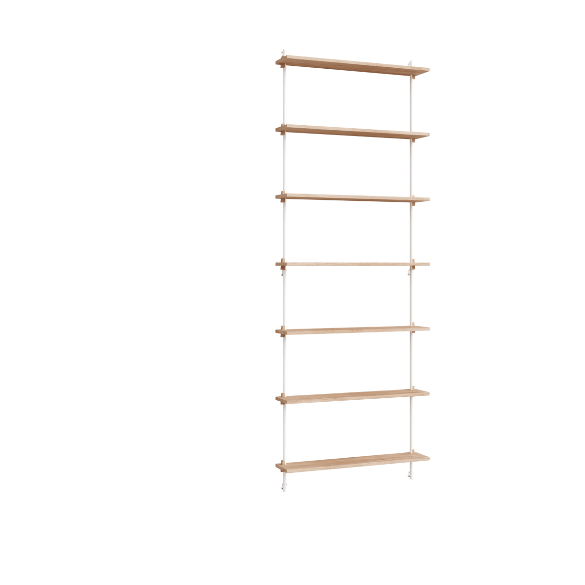 MOEBE Moebe wall shelving ws.230.1 Ek-vit