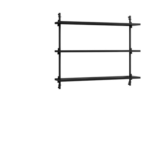 MOEBE Moebe wall shelving ws.65.1 Svart