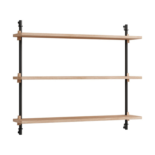 MOEBE Moebe wall shelving ws.65.1 Ek-svart