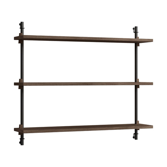 MOEBE Moebe wall shelving ws.65.1 Rökt ek-svart