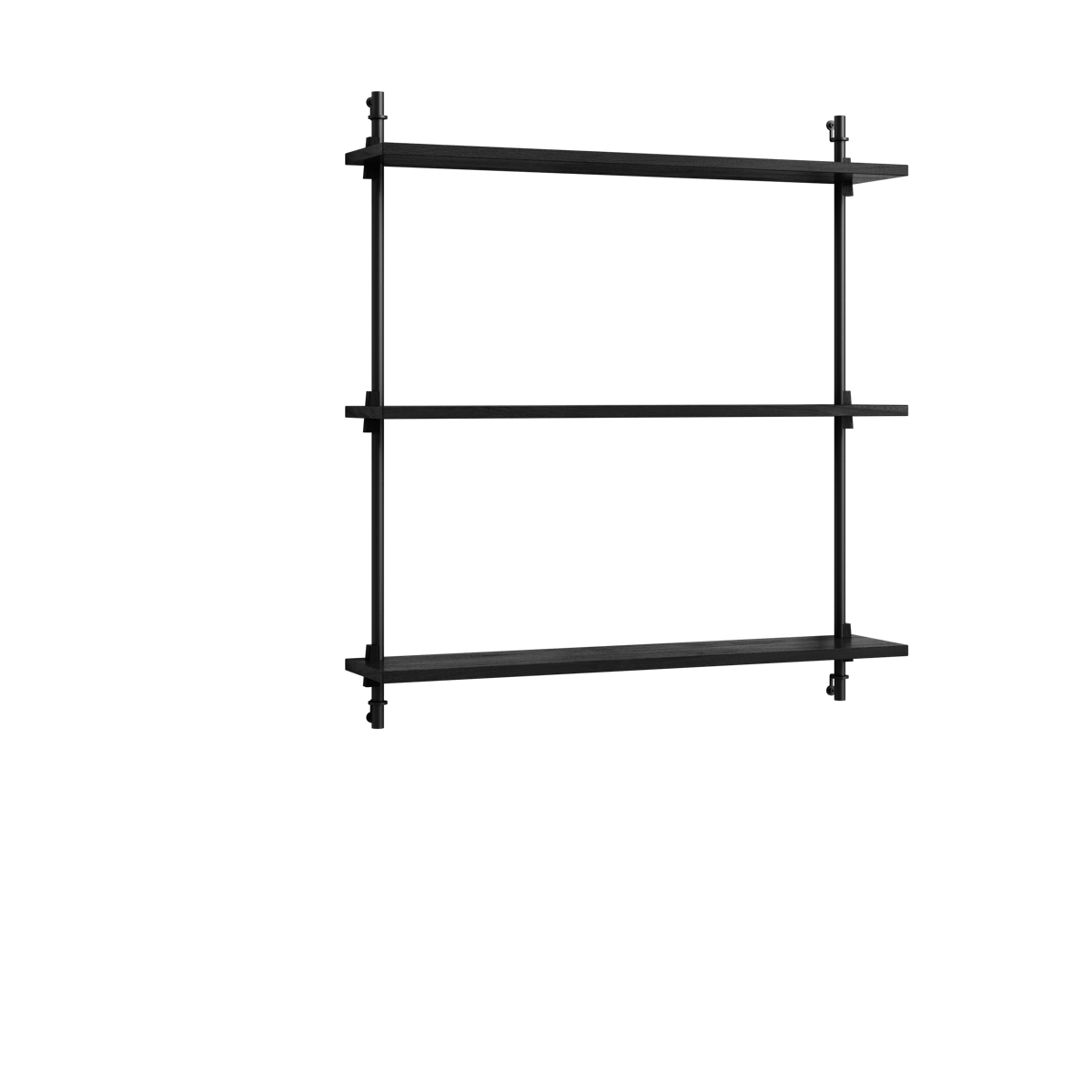 MOEBE Moebe wall shelving ws.85.1 Svart