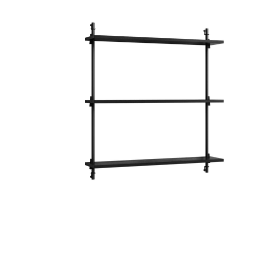 MOEBE Moebe wall shelving ws.85.1 Svart