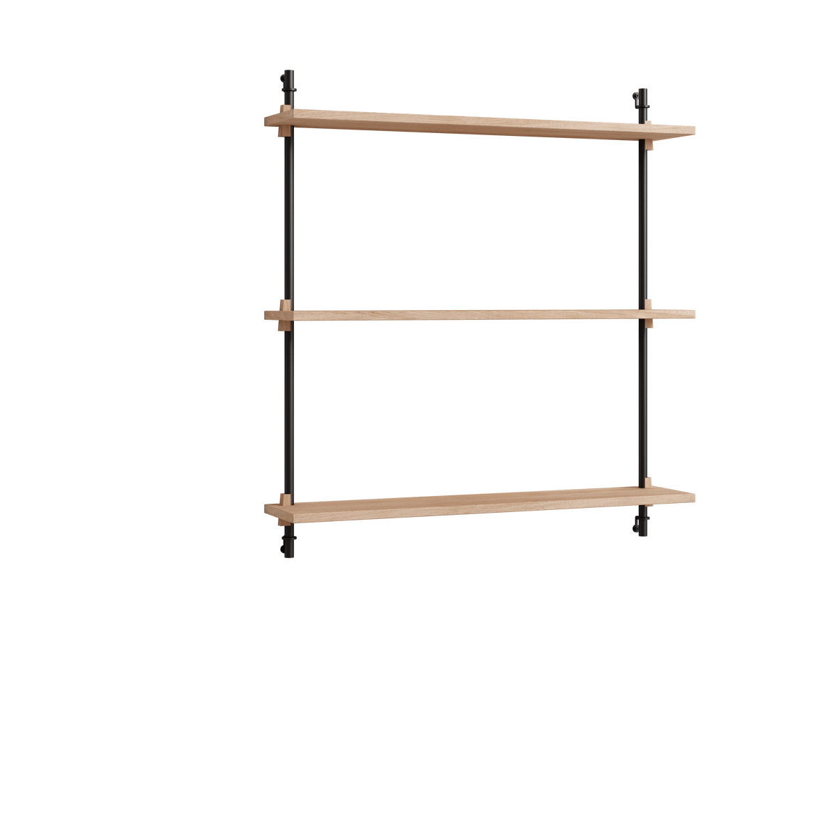 MOEBE Moebe wall shelving ws.85.1 Ek-svart