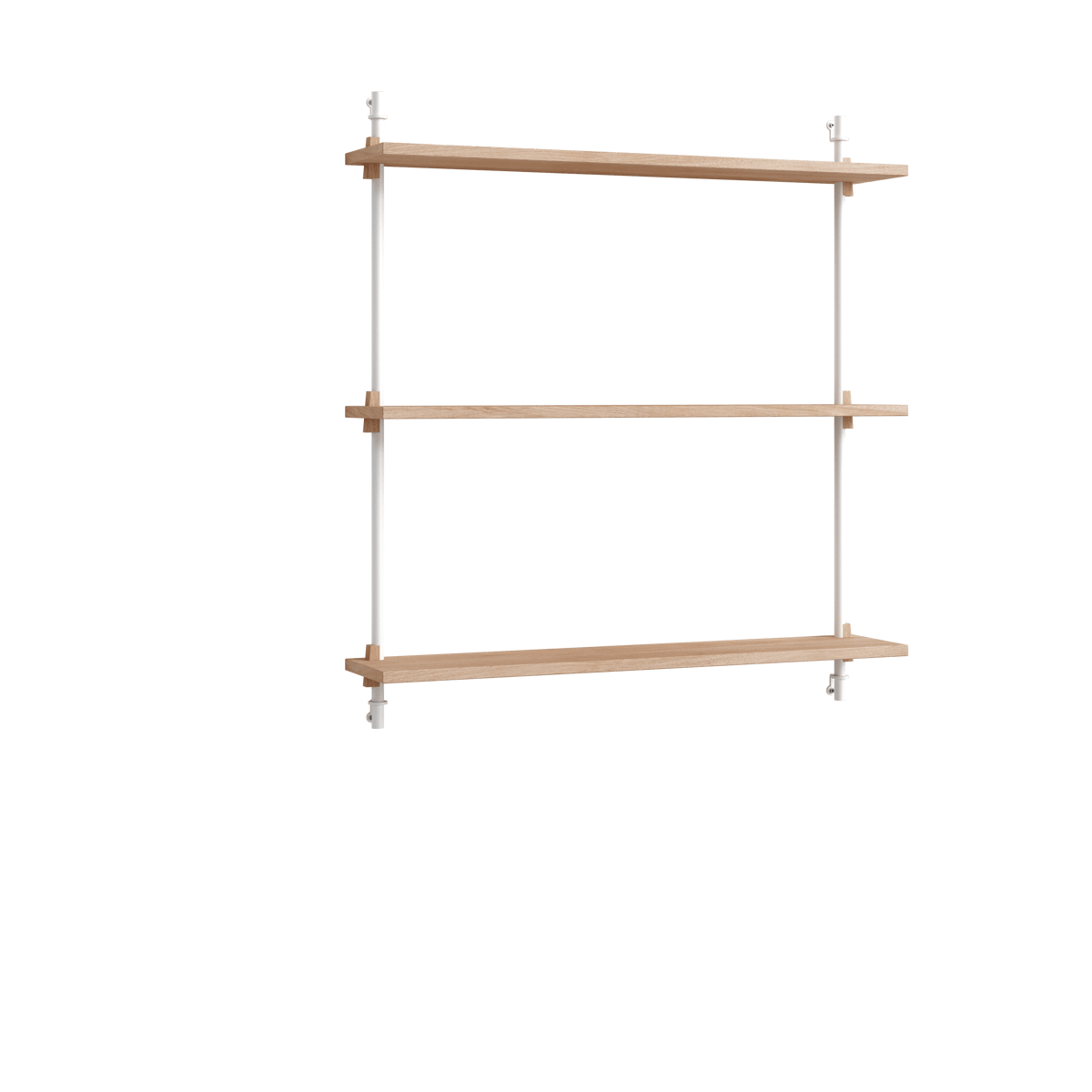 MOEBE Moebe wall shelving ws.85.1 Ek-vit