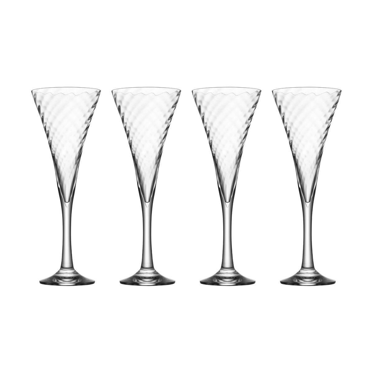 Orrefors Helena champagneglas 25 cl 4-pack Klar