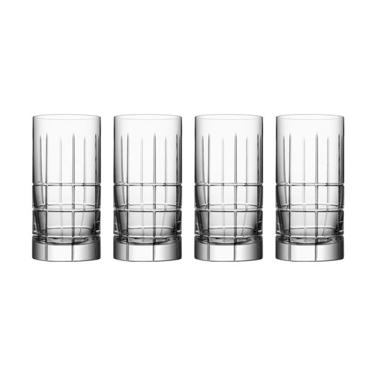 Orrefors Street highball glas 45 cl 4-pack Klar