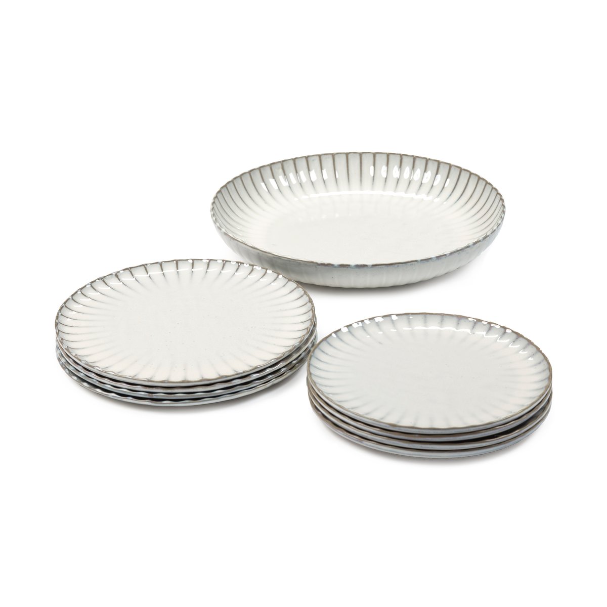 Serax Inku dinner set 9 delar White