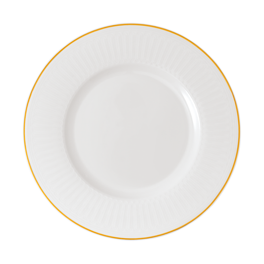 Villeroy & Boch Château Septfontaines assiett Ø24,5 cm Vit-guld