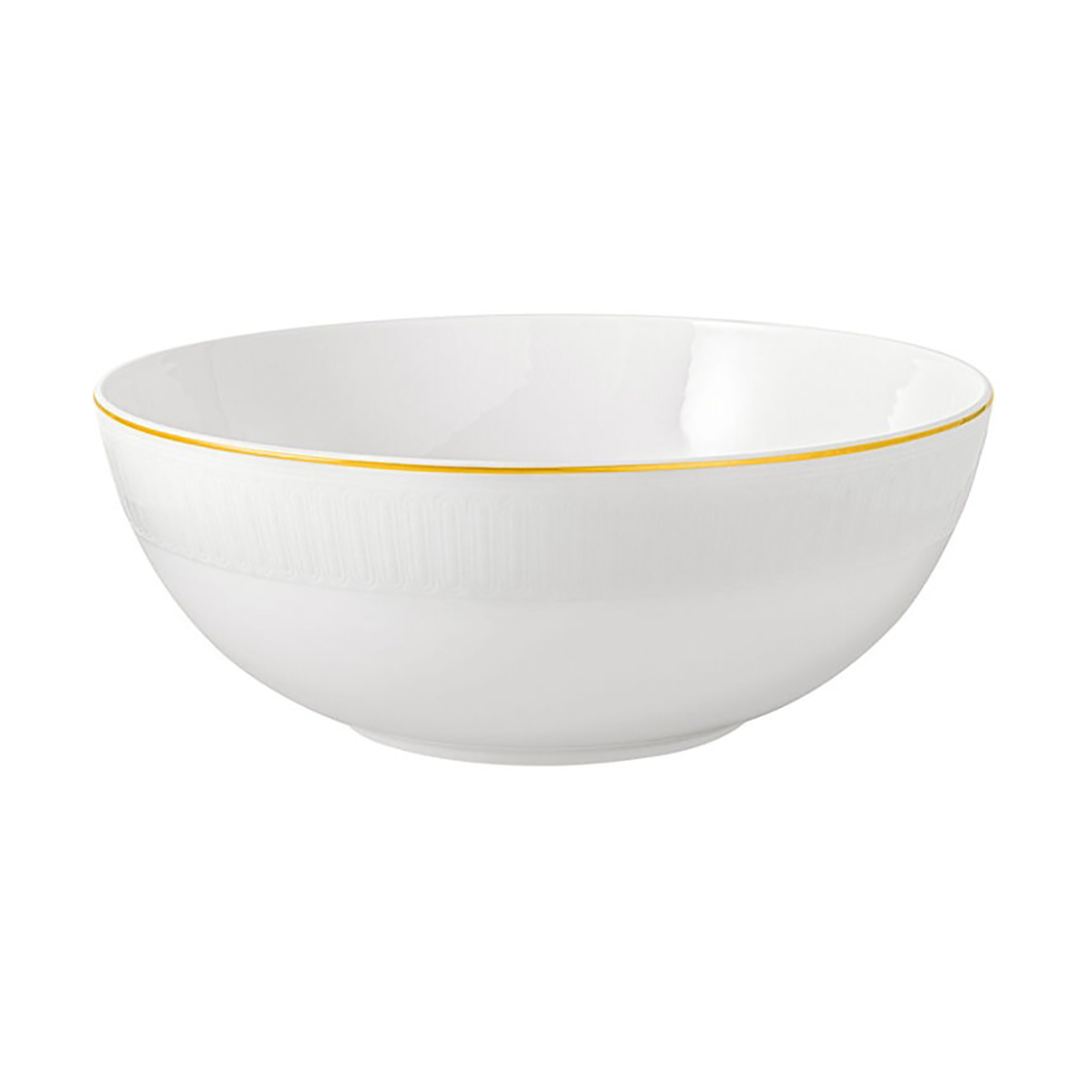 Villeroy & Boch Château Septfontaines salladsskål Ø22,5 cm Vit-guld