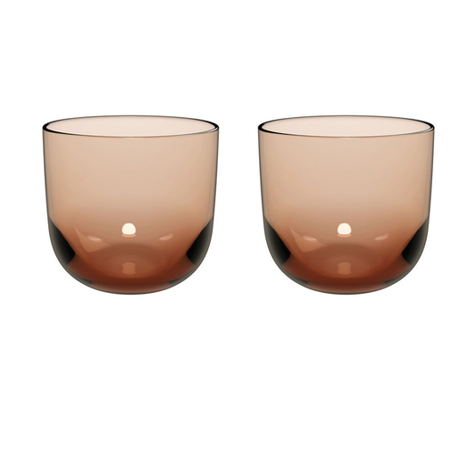 Villeroy & Boch Like vattenglas 28 cl 2-pack Clay