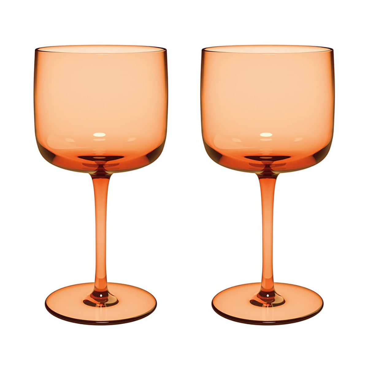 Villeroy & Boch Like vinglas 27 cl 2-pack Apricot