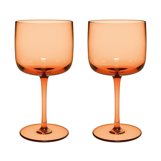 Villeroy & Boch Like vinglas 27 cl 2-pack Apricot