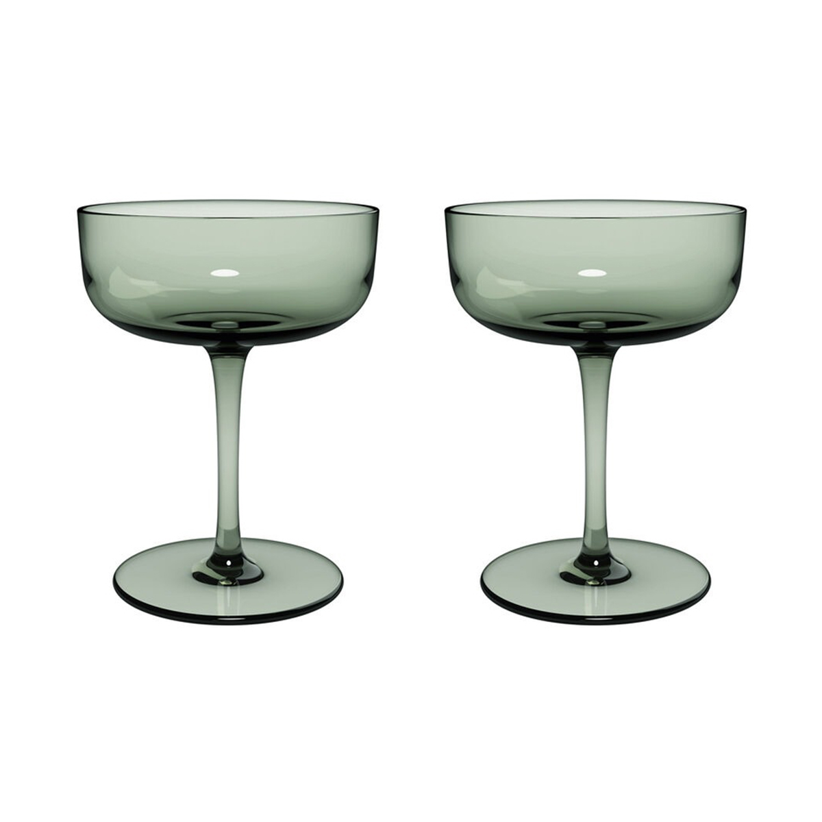 Villeroy & Boch Like champagneglas coupe 10 cl 2-pack Sage