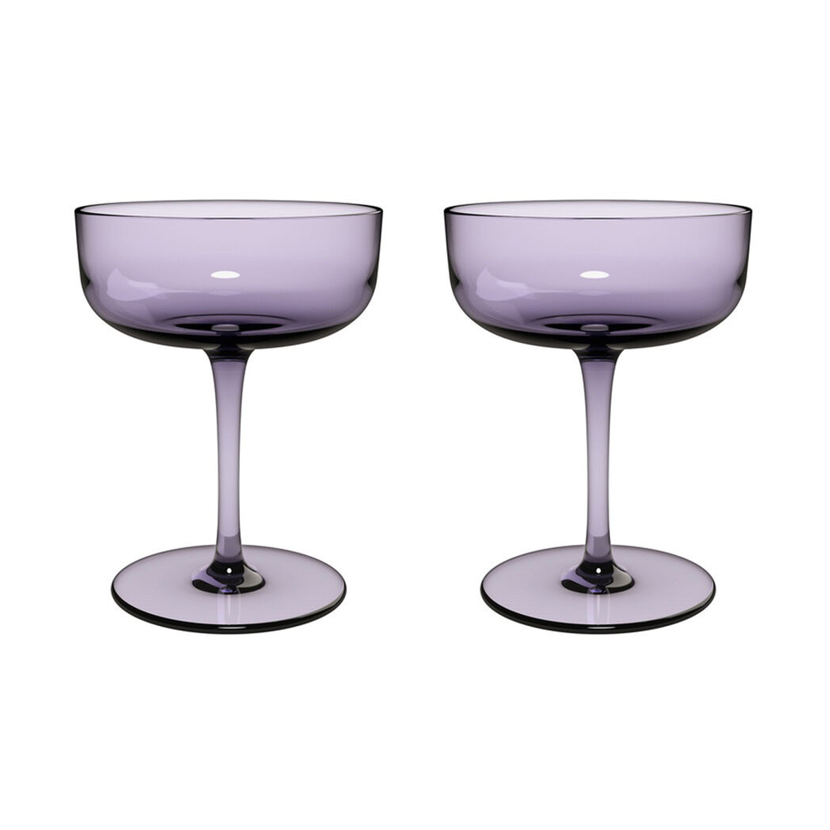 Villeroy & Boch Like champagneglas coupe 10 cl 2-pack Lavender