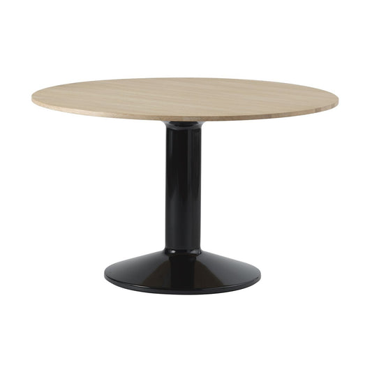 Muuto Midst pelarbord Ø120 cm Oiled Oak-Black